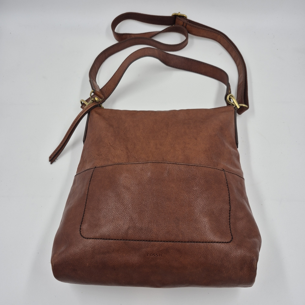 Fossil Brown Crossbody Bag